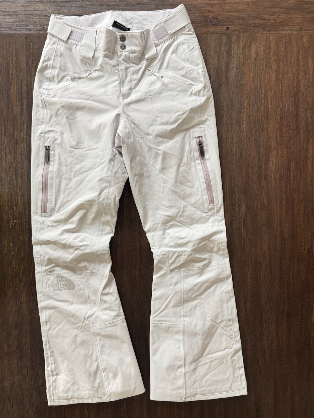 The North Face Ski Lenado Pants Womens Small Short White Womens Insulated